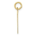 thumbnail image 2 of Diamond2Deal 14K Yellow Gold Large Script Letter T Initial Pendant for Women, 2 of 5