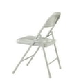 thumbnail image 4 of National Public Seating Commercialine 900 Series Metal Folding Chair Gray 4/Pack (902/4), 4 of 7