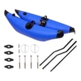 thumbnail image 3 of 2x Accesorios de kayak estabilizador de kayak, flotador de estabilizador de kayak inflable para agua de canoa kayak flotador de flotación de pesca azul, 3 of 8