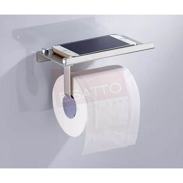 Portarrollos Papelera ESATTO con Repisa AC-035