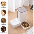thumbnail image 3 of Jinsinto Automatic Cat Food Dispenser And Automatic Cat Water Dispenser 2 In 1 Set Feeders And Drinkers1.5l/2kg,blue, 3 of 5