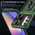 thumbnail image 4 of K-Lion for Samsung Galaxy A54 5G Rugged Case, Heavy Duty Slide Camera Lens Military Grade Drop Protection Case Magnetic Ring Holder Stand Shockproof Case Cover for Samsung Galaxy A54 5G,Darkgreen, 4 of 9