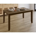 thumbnail image 3 of Home Design Cindy 7-Piece Dining Set with Rectangular Table and 6 Ladder-Back Upholstered Chairs, Warm Gray/Brown, 3 of 9