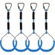 thumbnail image 1 of Juego de anillos de escalada para carrera de obstáculos Ninja para niños - Carga máxima 160 kg - Columpio de jardín multifuncional, 1 of 5