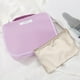 thumbnail image 4 of Neceser de viaje para maquillaje y cosméticos, ideal para mujeres y hombres (morado)., 4 of 5