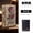 SKU01248-青铜-ZK36玫瑰礼盒装, variant on Kerosene lighter, Top Metal Pocket Lighter Daily Use, Sold Without Fuel.,SKU01248-本色-ZK36玫瑰礼盒装