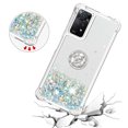 thumbnail image 5 of Funda para Xiaomi Redmi Note 11 Pro 5G/4G con Brillo Líquido Flotante, Purpurina, Parachoques y Anillo Giratorio Soporte, 5 of 5