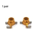 thumbnail image 3 of Baohd 1 Pair RC Car Steering Cup Vehicle Rear Cups Automotive Upgrade Modification Accessories Replacement for WL Toy K969 Gold, 3 of 6