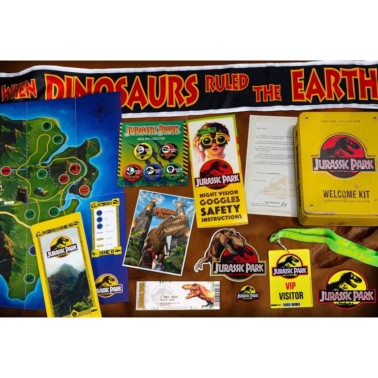 Doctor Collector Jurassic Park Welcome Kit - Memories & Collector