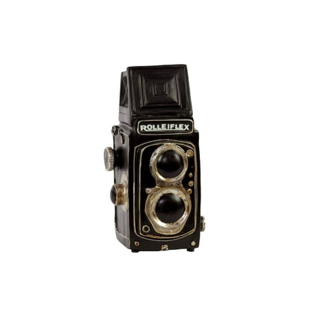 Vintage Styled Dark Polished Creative Resin Camera