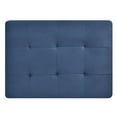 thumbnail image 6 of Glory Furniture Malone Microsuede Ottoman in Navy Blue, 6 of 6