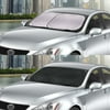 Auto Drive Universal 2 Counts Jumbo ASST Colors Twist Sun Shade ,31.5" x 38"