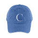 thumbnail image 1 of Gorra para Mujer Original con Iniciales LuckyLy, Ajustable y Moderna, Letras A-Z azul Unitalla - Ajustable, 1 of 6
