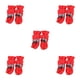 thumbnail image 3 of Methold 4 Uds. De zapatos para mascotas, botas de lluvia para exteriores, para perros pequeños, accesorios para el cuidado de las patas de cachorros, Type1 NO1 Methold CBP381325, 3 of 5
