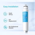 thumbnail image 4 of Filtro de Agua para Refrigerador AQUACREST DW2042FR-09 Compatible con Daewoo y Kenmore, 4 of 9