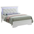 thumbnail image 2 of Passion Furniture Verona Silver Champagne Queen Panel Beds, 2 of 3
