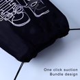 thumbnail image 5 of Non-woven Shoes Bag Waterproof Dustproof Travel Bag Portable Tote Drawstring Bag For Shoes H8l4, 5 of 5