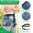 thumbnail image 4 of Yayeee Waist Apron with Pockets for Cooking Waterproof Half Server Aprons, Trees in The Night, 4 of 7