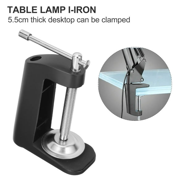 GOOHOCHY Small C Clamp Table Mount Clamp Adjustable Desk Cantilever Clamp Accessory