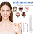 thumbnail image 4 of Dual-Function Red & Purple Light High-Frequency Electrolysis Beauty Device - Acne Treatment & Skin Care Tool with ABS & Bulb Material, White Color, 3 Plug Options, 29.8*19*6cm Package, 600g Weight,, 4 of 6