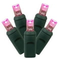 thumbnail image 1 of Fil Vert LED Connectant des Extrémités Espacement de 6 Po. Ensemble de Lumières de 35 Pieds avec Lumières Roses, 1 of 1