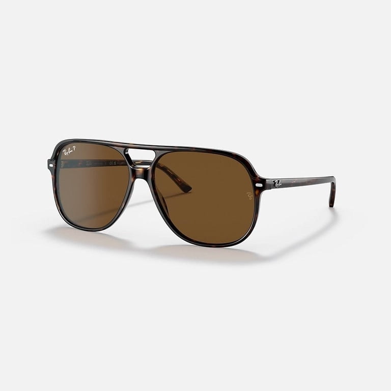 ?SALE PRICE ? Ray Ban Polarized Brown Aviator Classic B-15 Sunglasses Ray Ban Bill Polarized Brown Classic B-15 Square Unisex  main image 2