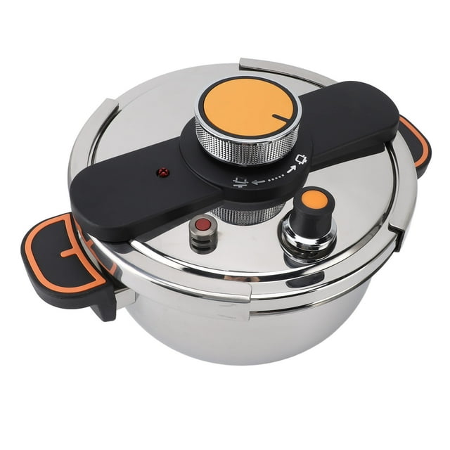304 Stainless Steel Pressure Cooker, Large Capacity, Efficient and Energy Saving, Even Heating, Multifunctional Use, Easy to Clean, Professional Canning Pot for Home Kitchen