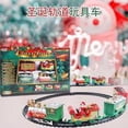 thumbnail image 4 of Xmas Train Set Interactive Railway Decorations Railway Tracks Tracks Model Realistic Electric Toy Kids Family Preschool Activity Decorations, 4 of 8