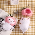 thumbnail image 3 of 1Pc Cute Snapper Head Set Keychain Cat Plush Action Figure Key Chain Doll Pendant Bag Accessories Baby Keyring, 3 of 7