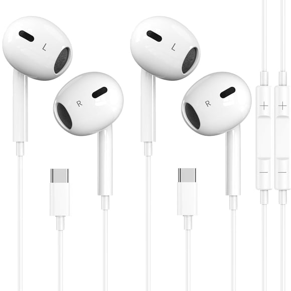 Auriculares USB C SKLNXAZ para iPhone 16/15 Pro Max Plus tipo C