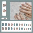 thumbnail image 1 of Heallor-esmalte de uñas en Gel, pegatinas de varios estilos, puntas brillantes, diamante, desmontable, 24 piezas, 1 of 5