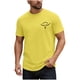 thumbnail image 1 of Camisetas de Manga Larga para las Mujeres de Ajuste Suelto Frontal Pequeño Estampado Superior, Camiseta de Cuello Redondo para Primavera Verano, 1 of 7