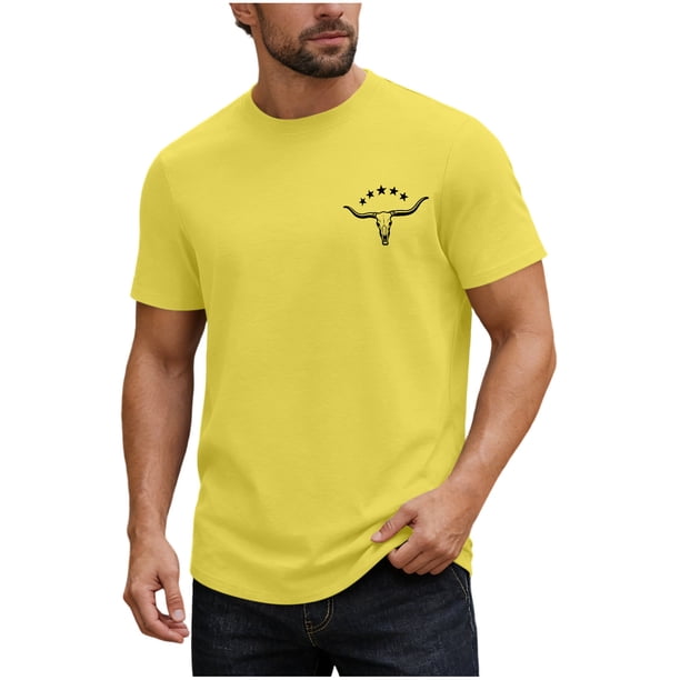 Camisetas de Manga Larga para las Mujeres de Ajuste Suelto Frontal Pequeño Estampado Superior, Camiseta de Cuello Redondo para Primavera Verano