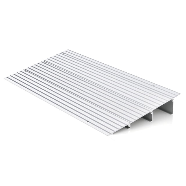 Bingirl 3in Rise Threshold Ramps for Doorways Portable Door Ramps 700 Lbs Capacity Adjustable Aluminum Entry Ramp for Wheelchairs Scooters Walkers and Power Chairs