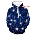 thumbnail image 3 of Men Geometric 3D Hoodie Three-dimensional Pattern Digital Printing Casual Fashion Sweatshirt Oversized, 3 of 4
