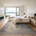 thumbnail image 3 of ODIKA 9'x12' Washable Area Rug Neutral That Vintage Abstract Faded Ornamental Border Dining for Room, Basement, Large Office, Non-Slip Chair-Friendly, 3 of 7