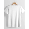 thumbnail image 3 of BOOKTR OVERT Print Crew Neck T-Shirt - Fashionable Womens Graphic Print T-Shirt - Casual Short Sleeve Crew Neck Top - Lightweight & Breathable For Spring & Summer Wardrobe, 3 of 7