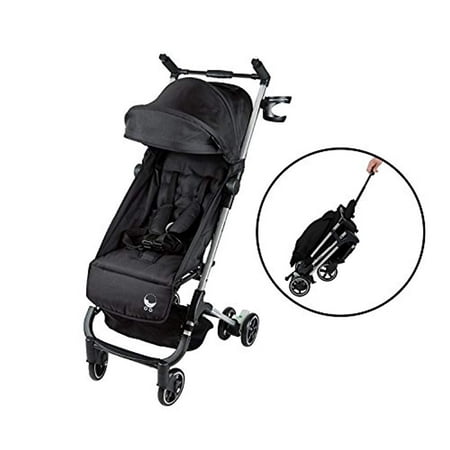 Babyroues Traveler Stroller, Fits In Airplane Overhead Bin, Large Canopy, Full Recline, One Hand Pull Handle, Weighs ONLY 10LBS, Compact, Perfect From Newborn To 4 Years Old (Best Stroller For 4 Year Old And Infant)