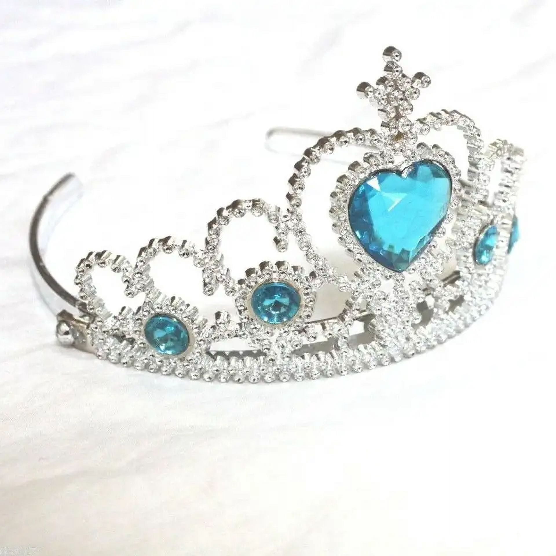 Set De Corona Y Varita De Princesa – Accesorios Con Diamantes De Imitación Para Cosplay, Halloween Y Fiestas De Cumpleaños