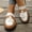 Brown, variant on Women's Loafers Fashion Tassel Platform Comfortable Wide Round Toe Slip on Lug Sole Low Block Heel Business Dress Shoes Non-Slip Work Office Casual Shoes Blue 10 Wide