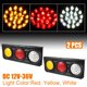 thumbnail image 3 of 2uds 63 LED Coche Remolque Luces 12V-36V Giro Señal Freno Trasera Luz, 3 of 7