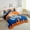 Blue Orange, variant on Erosebridal American City New York Bedding Twin Comforter Set, Football Soccer Down Comforter, Sports Theme Reversible Comforters & Duvets, Breathable Bedroom Decor, 2pcs