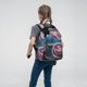 thumbnail image 5 of Disketp Blue Lipped Pit Viper And Three Pink Roses Mochila Ligera e Impermeable, Mochila de Día Resistente para Viajes, Senderismo y Uso Diario para Hombre y Mujer, 5 of 7