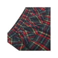 thumbnail image 4 of Sunny Fashion Girls Skirt Green Red Gingham Plaid Pleated Elastic Retro School Party 6 Years, 4 of 5