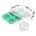 thumbnail image 3 of Bandeja para Cubitos de Hielo con Forma de Pelota de Golf: Molde de Silicona para Esferas de Hielo para Cócteles, Whisky y Bebidas de Fiesta con Embudo para Facilitar El Llenado | Original Máquina pa, 3 of 6