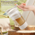 thumbnail image 7 of USB Rechargeable Portable Electric Protein Shake Bottle - 450ml Multipurpose Blender Mixer Cup for Fitness,1 * Electric, 7 of 7