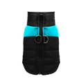 thumbnail image 2 of Warm Dog Clothes Pet Coat Winter Vest Padded Zipper Jacket Dog Clothing for Small Medium Big Dogs Outfit Blue L, 2 of 5