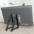 thumbnail image 2 of VIVO Low Height Mobile TV Stand for 32 to 65 inch Flat Curved Screen TV, 2 of 8