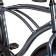 thumbnail image 2 of Huffy Men's Good Vibrations 26 in Cruiser Bike, Shiny Grey, 2 of 11