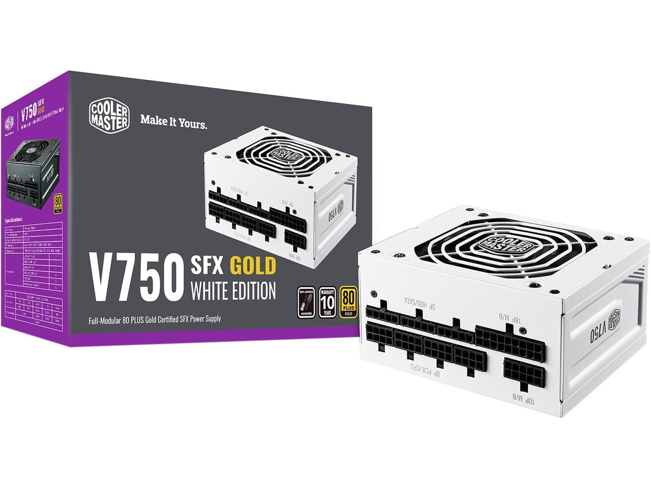電源ユニット Cooler Master V850 SFX Gold WhiteEdition Cooler Master V850 SFX Gold, Full Modular, 850W, ATX Bracket